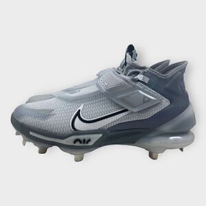 Nike Force Zoom Trout 8 Elite Grey Baseball Cleats Mens size 11.5 CZ5913-001 New